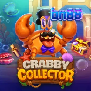 Crabby Collector স্লট গেমের সমুদ্রের নিচের থিম এবং গ্রিড ইন্টারফেস